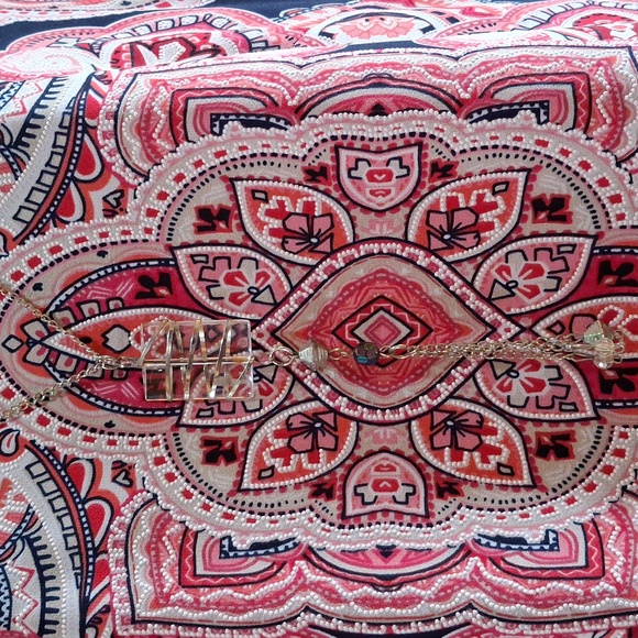 R&M Richards Size 10 Sheeth Dress/With Necklace. - Picture 6 of 7